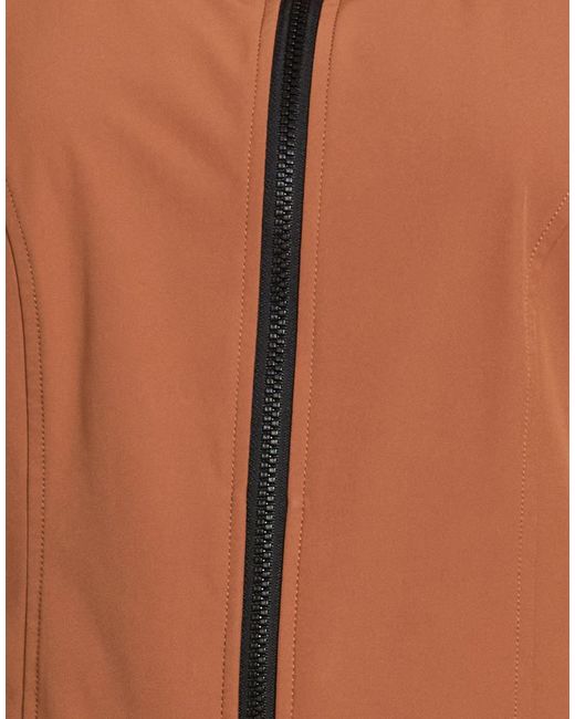 Peuterey Brown Jacket Polyester, Elastane