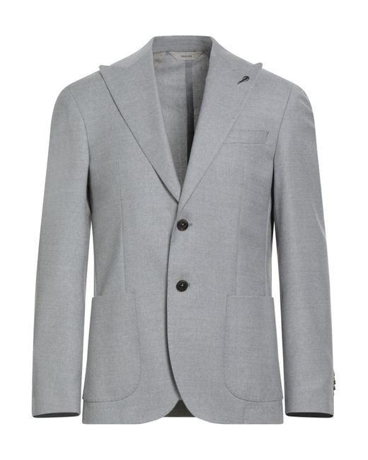 Paoloni Gray Blazers for men