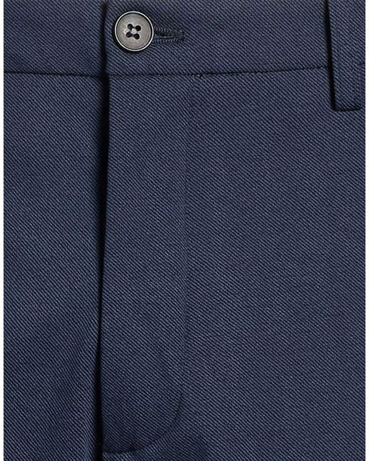 Hōsio Blue Pants Cotton, Polyamide, Elastane for men