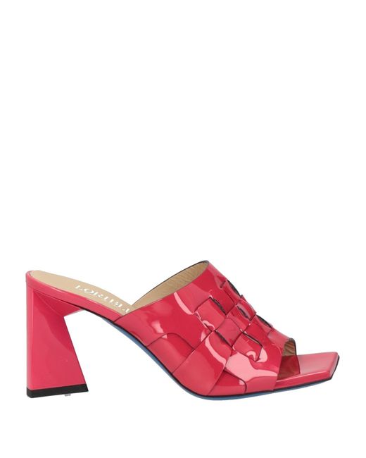 Loriblu Pink Fuchsia Sandals Leather