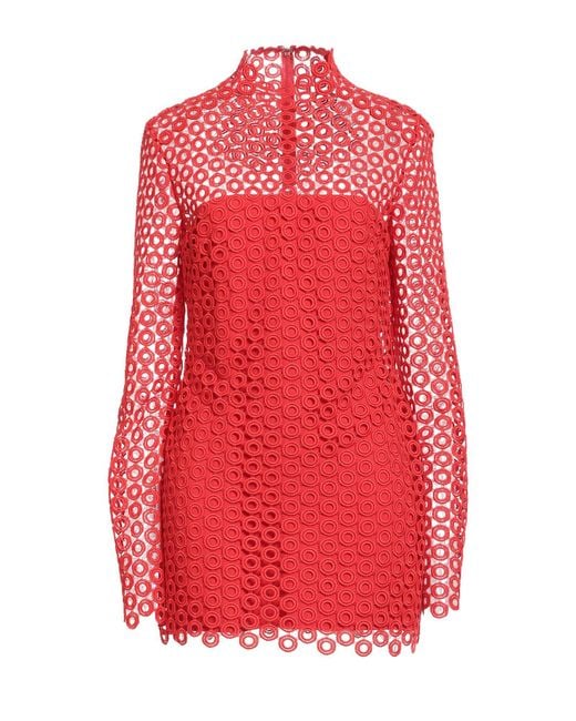 David Koma Red Mini Dresses