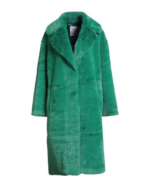 Gaelle Paris Green Shearling- & Kunstfell