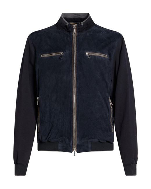 Moorer Blue Jacket for men