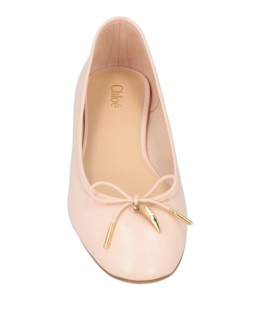 Chloé Pink Ballet Flats