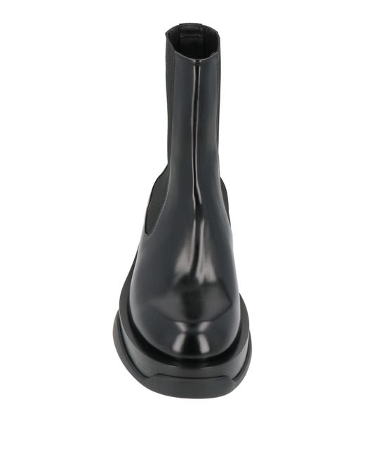Jil Sander Black Boot Leather for men