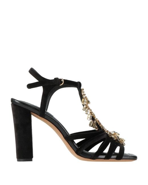 Ulla Johnson Black Sandale