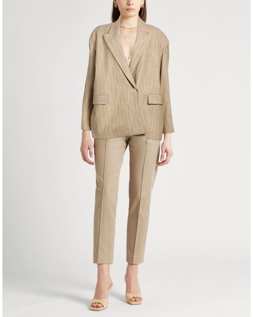 Jucca Natural Blazer Viscose, Polyester, Elastane