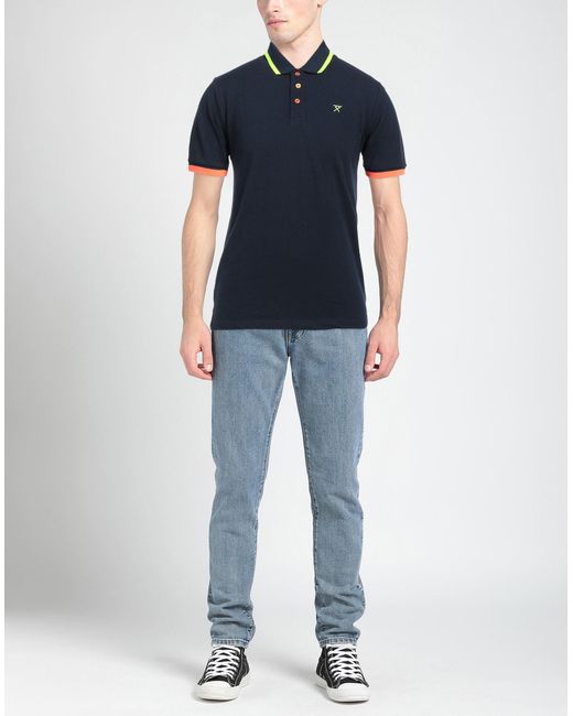 Berna Blue Polo Shirt for men
