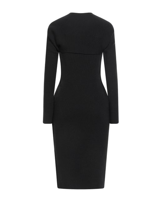Tom Ford Black Midi-Kleid