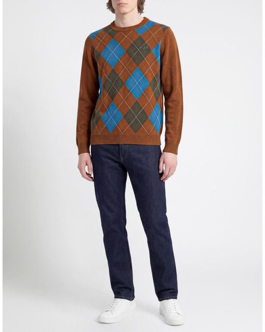 Sun 68 Orange Jumper for men