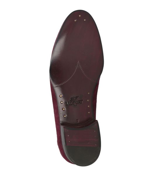 Lidfort Mokassin in Purple für Herren
