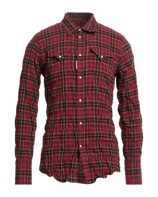 DSquared² Red Shirt for men