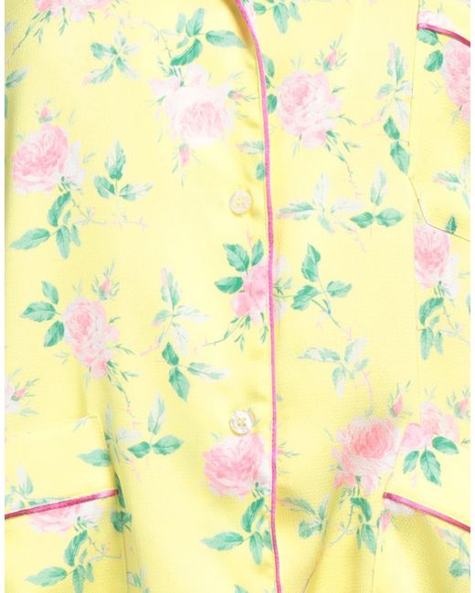 MSGM Yellow Shirt Polyester