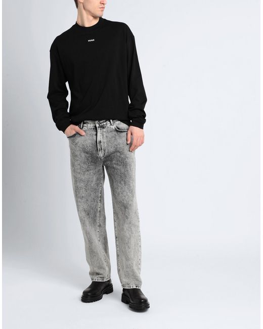 Pantaloni Jeans di HUGO in Gray da Uomo