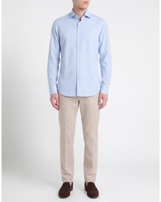 Ghirardelli Blue Sky Shirt Cotton for men