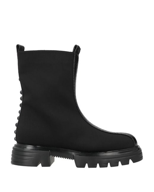 Jeannot Black Ankle Boots
