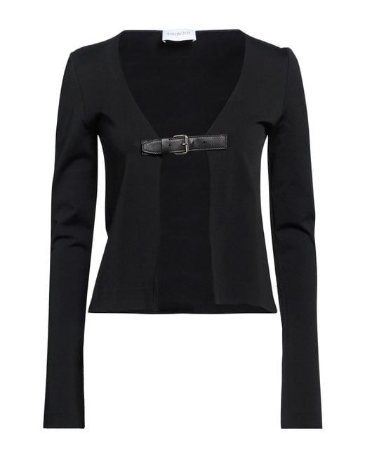 16Arlington Black Jacket Viscose, Nylon, Polyurethane