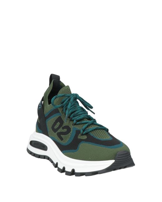 DSquared² Green Trainers for men