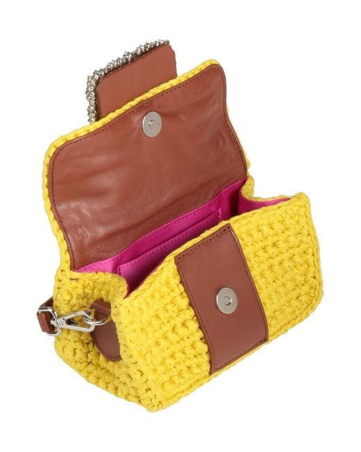 Gedebe Yellow Handbag