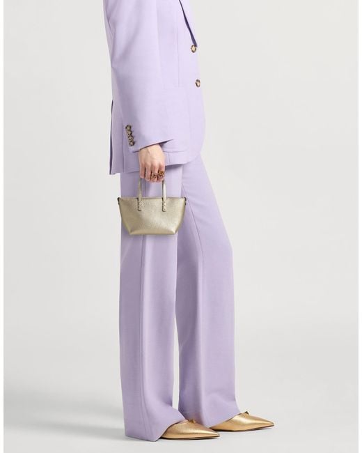 Fendi White Handbag Leather