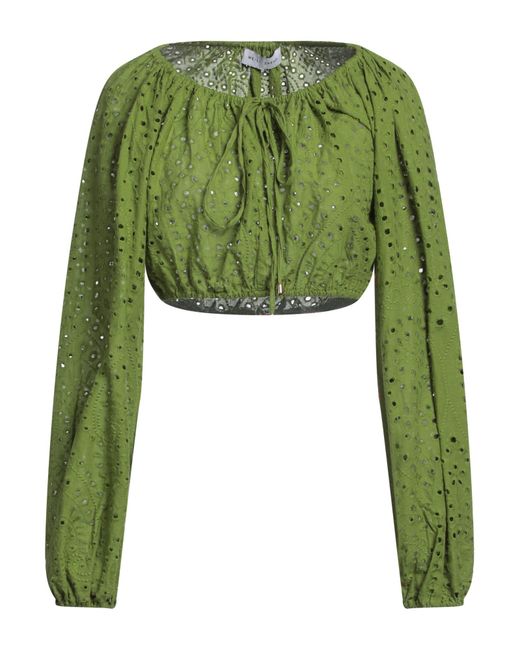 WEILI ZHENG Green Top
