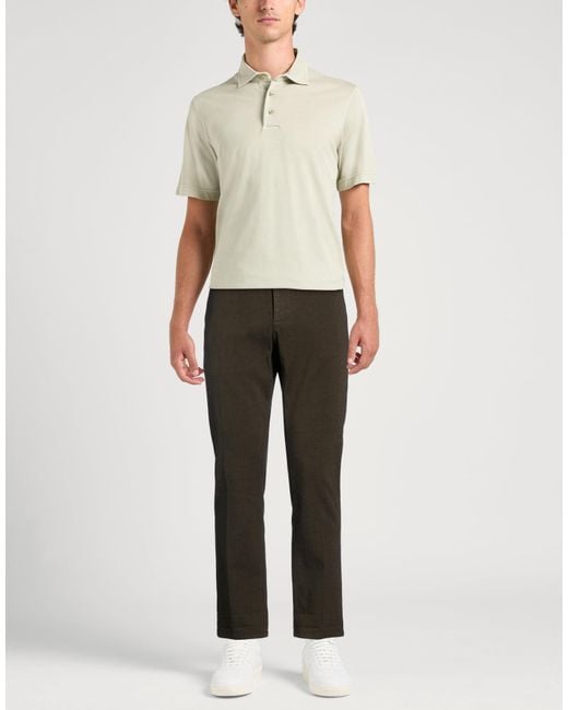 Dondup Gray Chocolate Pants Cotton, Elastane for men
