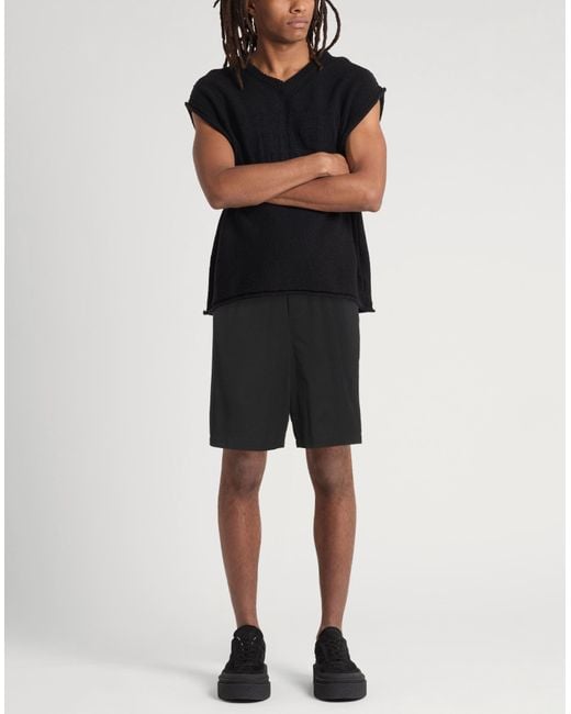 AMI Black Shorts & Bermuda Shorts for men