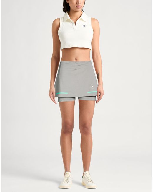 Adidas By Stella McCartney Gray Mini Skirts