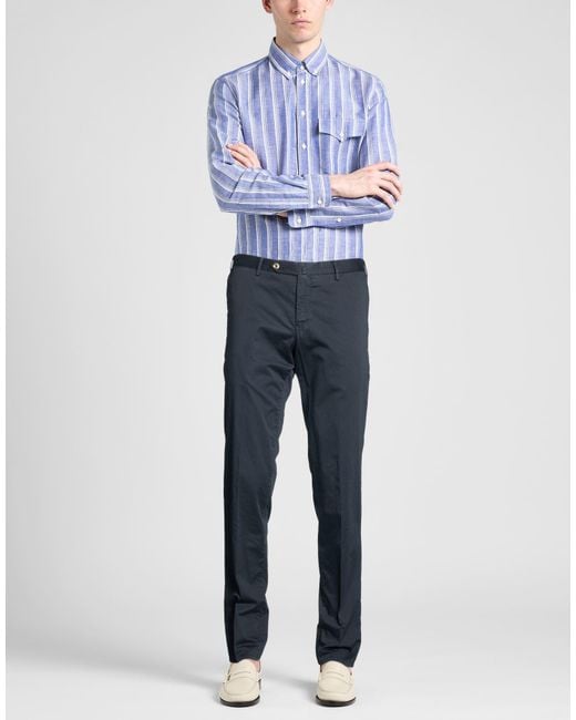 PT Torino Blue Trouser for men