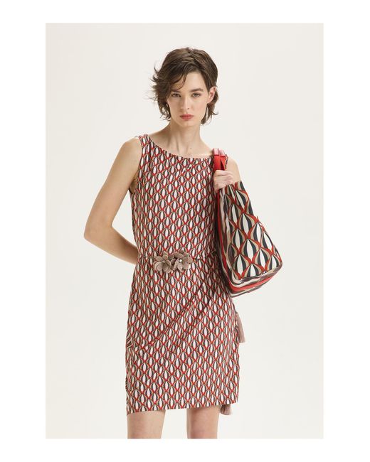 Maliparmi Red Mini-Kleid