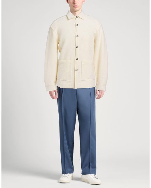 Xacus Natural Cream Jacket Virgin Wool for men