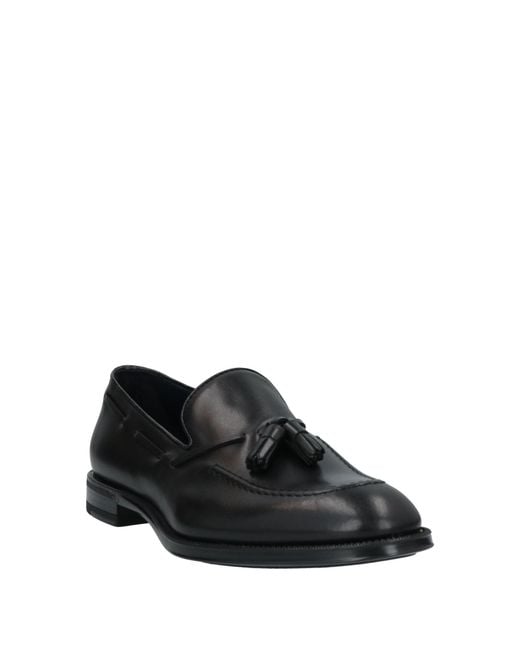 Doucal's Black Loafer for men