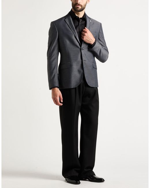 Exte Black Blazer Wool for men