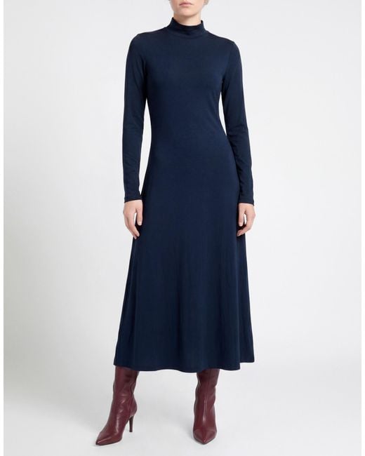 CROCHÈ Blue Midi Dress