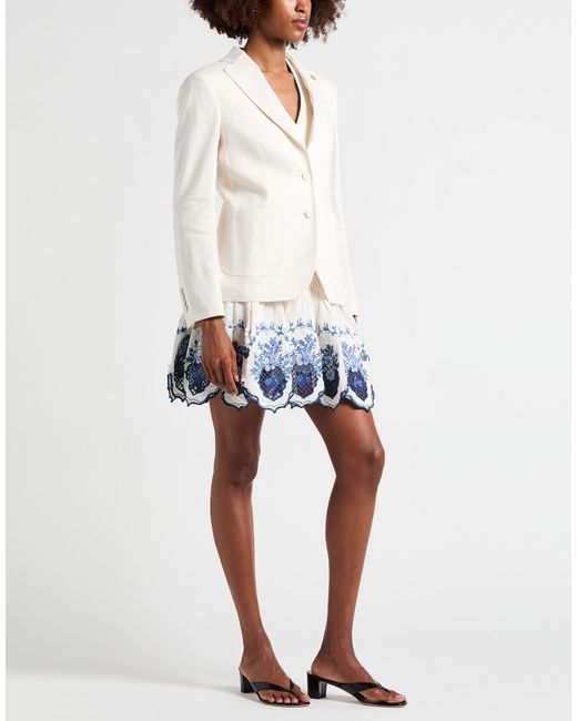 Lardini White Blazer