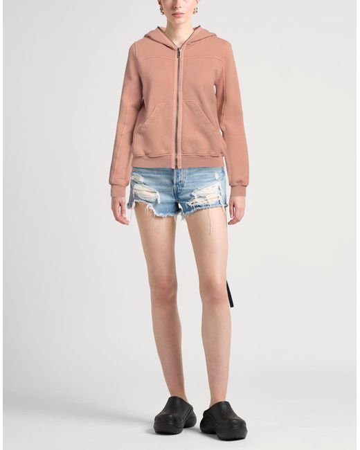 Felpa di Rick Owens in Pink