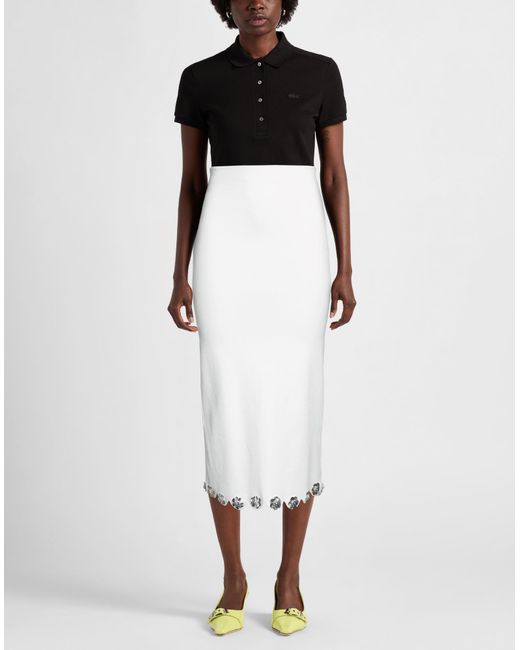 Gonna Midi di Sandro in White