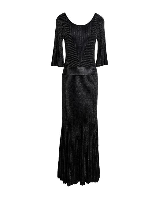 Karl Lagerfeld Black Maxi Dress