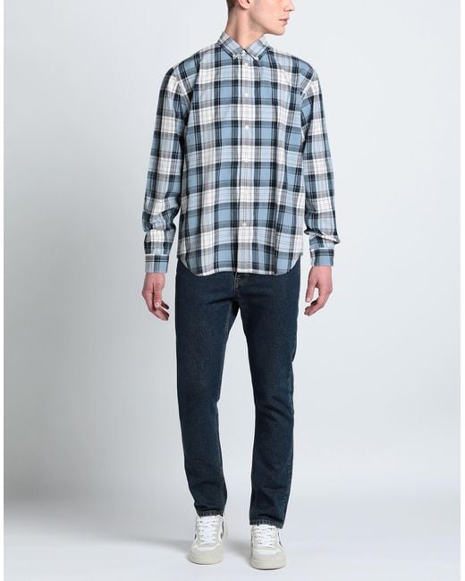 Woolrich Blue Shirt for men