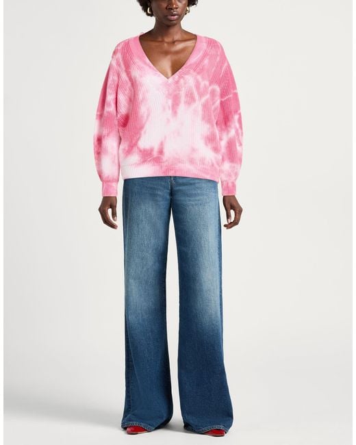 Gran Sasso Pink Sweater Cotton