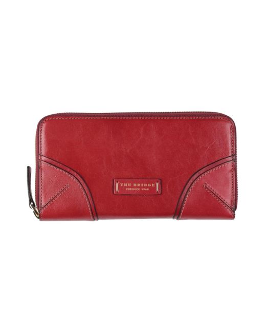 The Bridge Wallet in Red Lyst UK