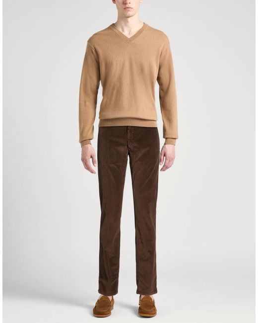 Incotex Brown Pants for men