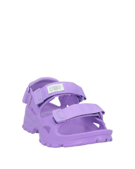 Suicoke Purple Sandals for men
