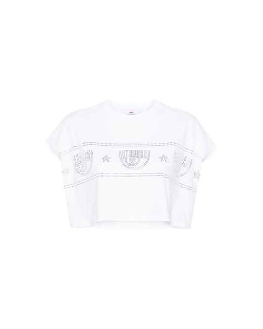Chiara Ferragni White T-shirts