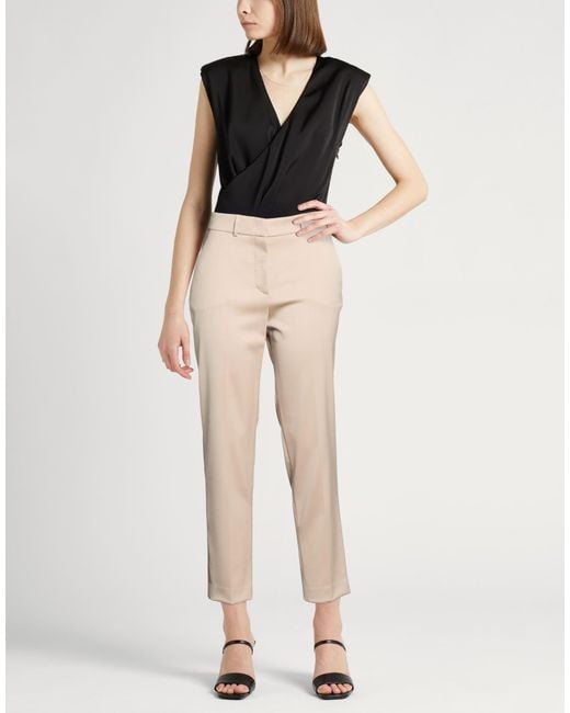 Kiton Natural Pants Virgin Wool, Elastane