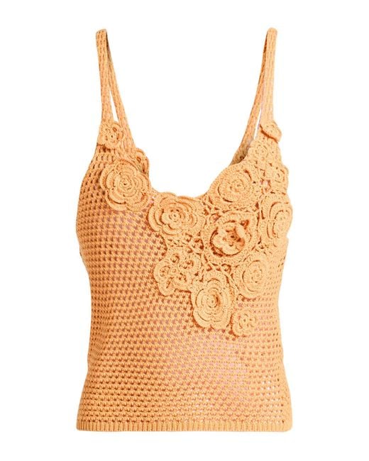 Isabelle Blanche Orange Top
