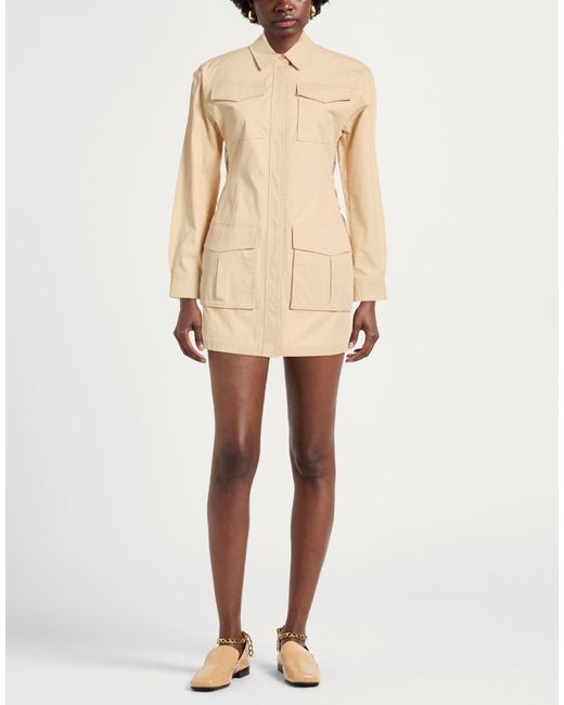 MCM Natural Mini Dress Cotton, Elastane
