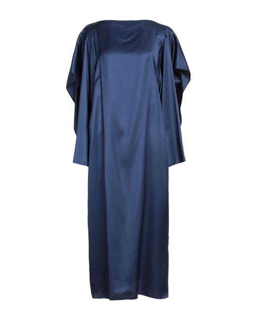 Vestido largo MM6 by Maison Martin Margiela de color Blue
