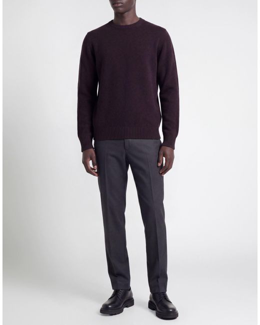 Roberto Collina Blue Sweater Merino Wool, Cashmere for men