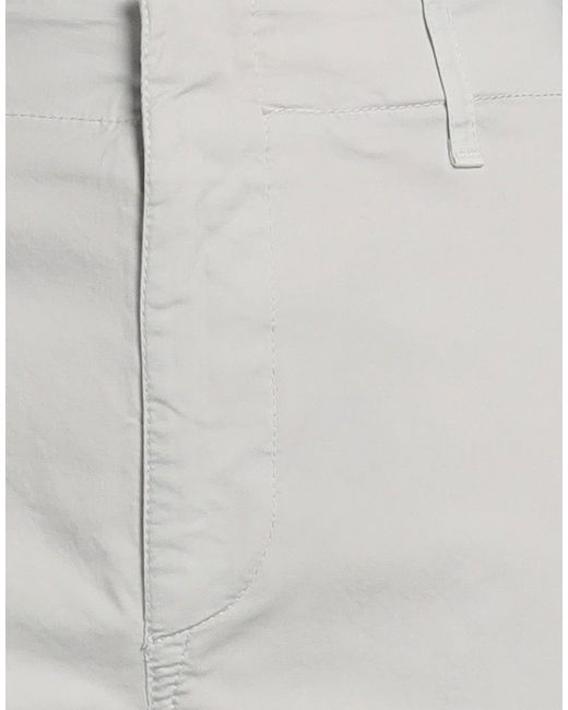 Dondup Gray Pants Cotton, Elastane